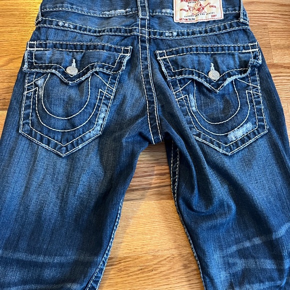 True Religion Indigo Denim with Contrast Stitching - Picture 4 of 7